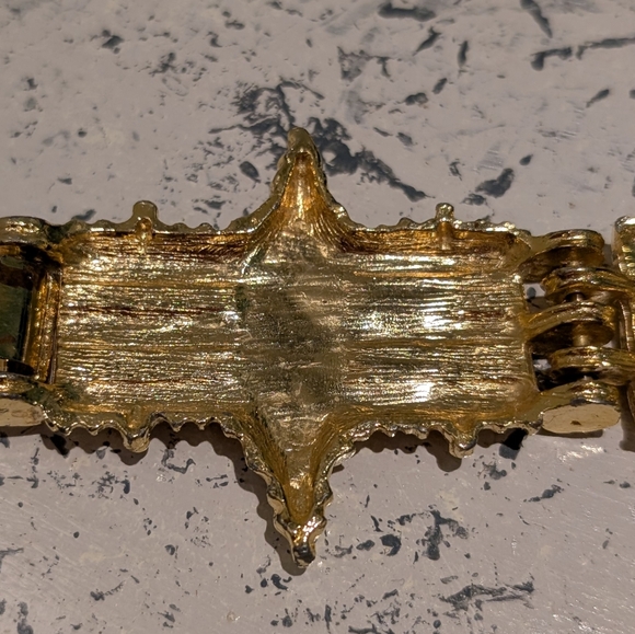 Vintage Gold Tone Belt Buckle - Picture 4 of 4